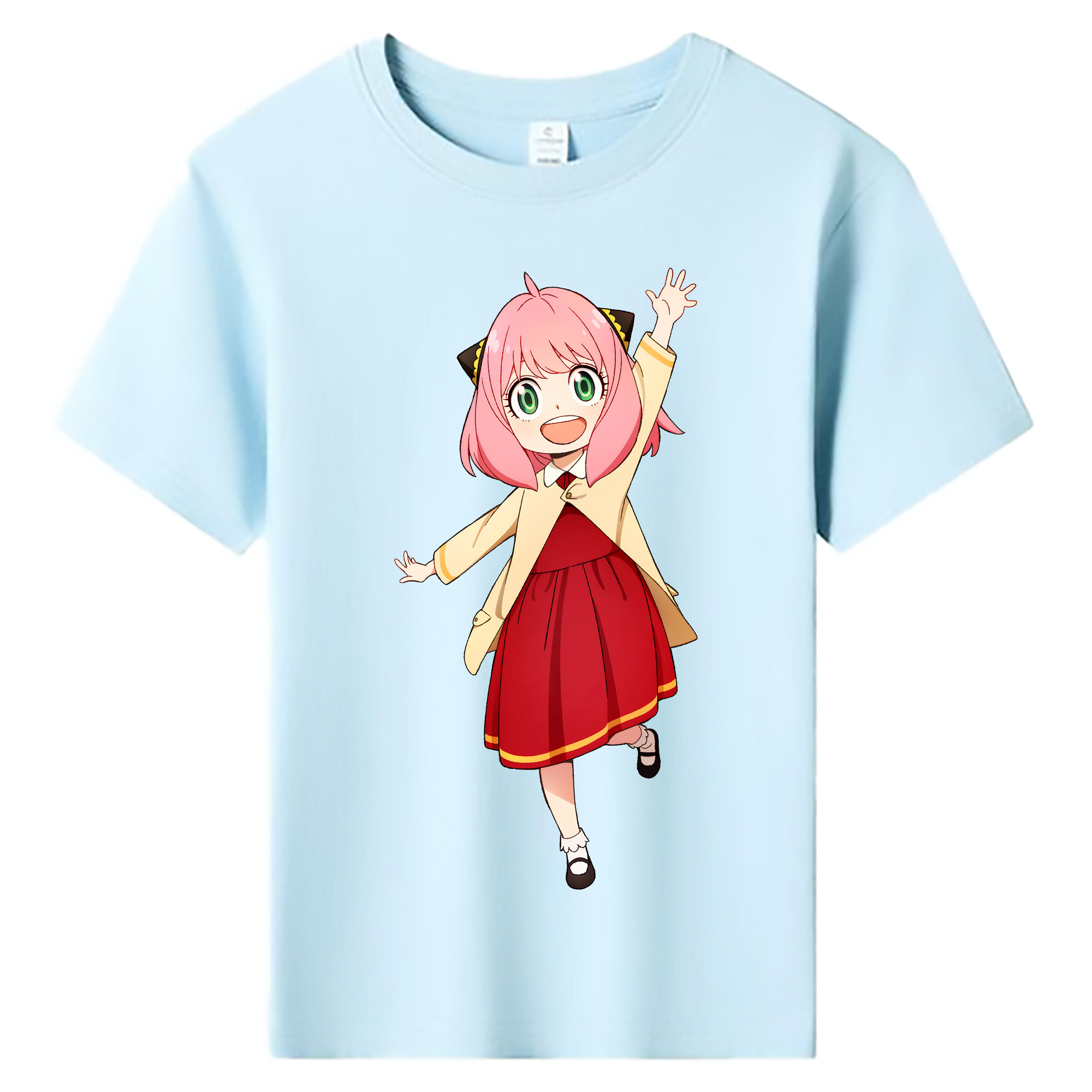 （画像用） SPY×FAMILY间谍家家酒 綿100％キッズTシャツ（フロントプリント）